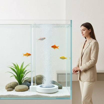 Nano Air Stone Bubbler for Aquarium Oxygenation